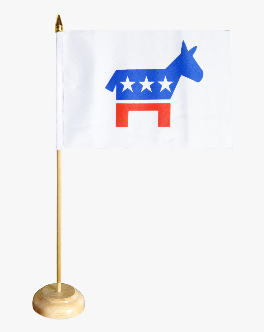 Usa Democrats Table Flag - Burro, HD Png Download, Free Download