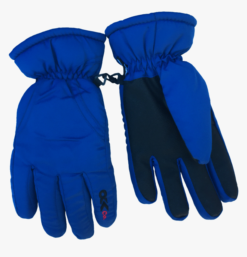 Gloves Png - Electric Blue, Transparent Png, Free Download