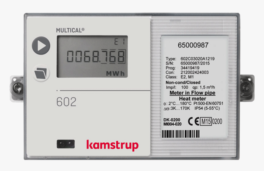 Kamstrup Meter, HD Png Download, Free Download