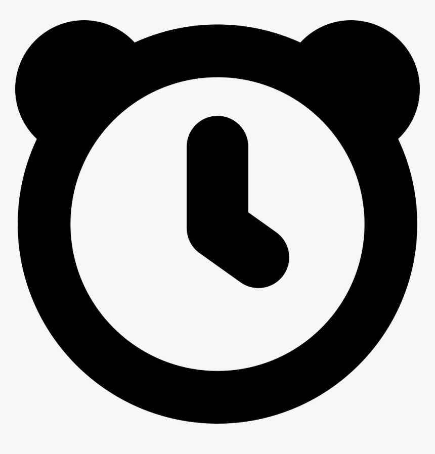 Alarm Clock Png - Circle, Transparent Png, Free Download