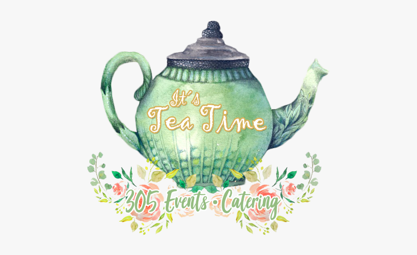 Anna & Daniel - Watercolor Teapot, HD Png Download, Free Download