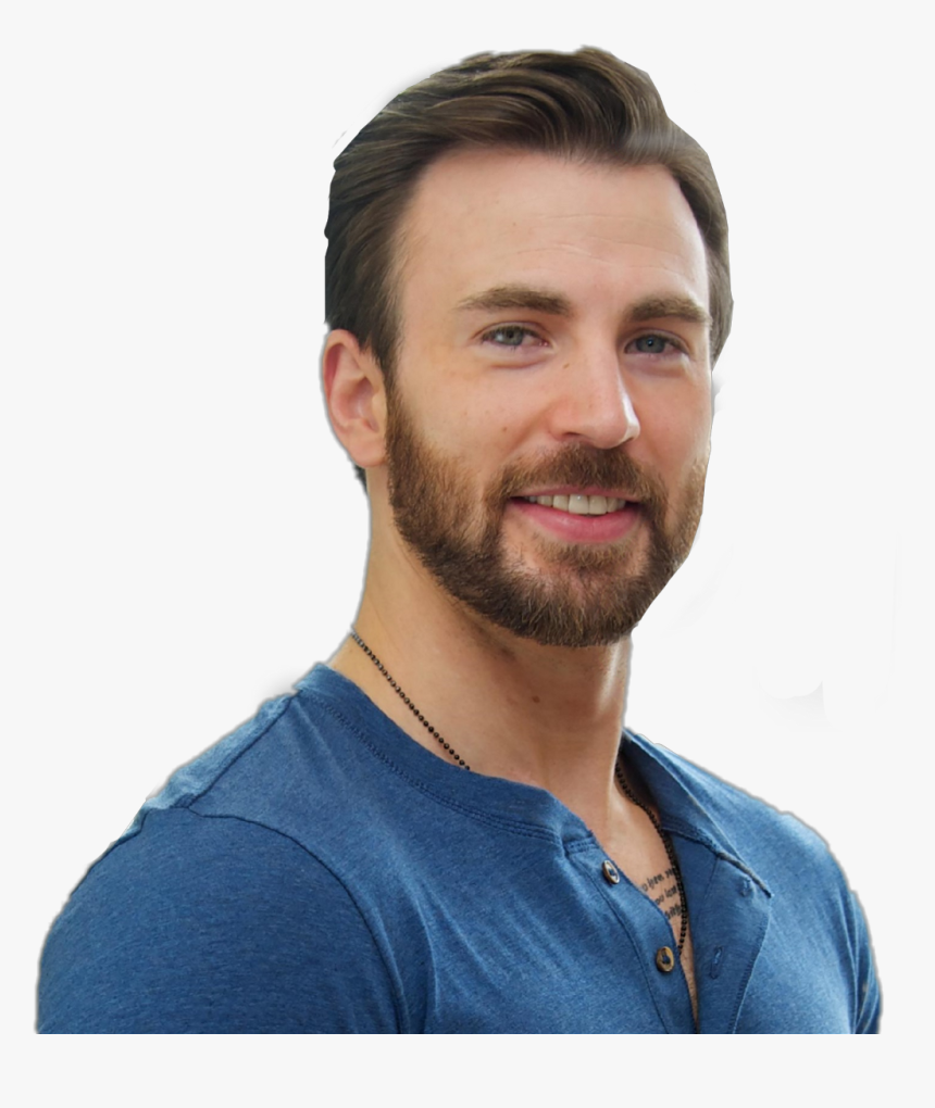 Chris Evans 2019 , Png Download - Chris Evans Blue Shirt, Transparent Png, Free Download