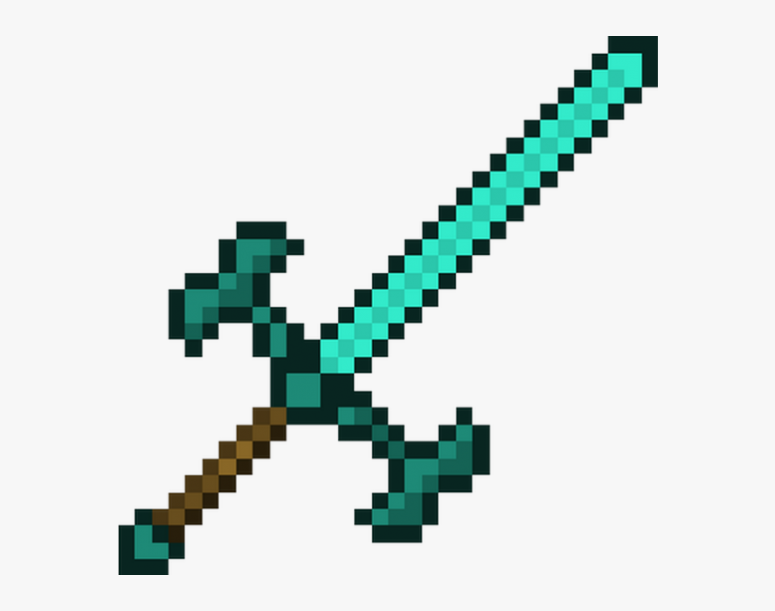 Diamond Sword Png, Transparent Png, Free Download