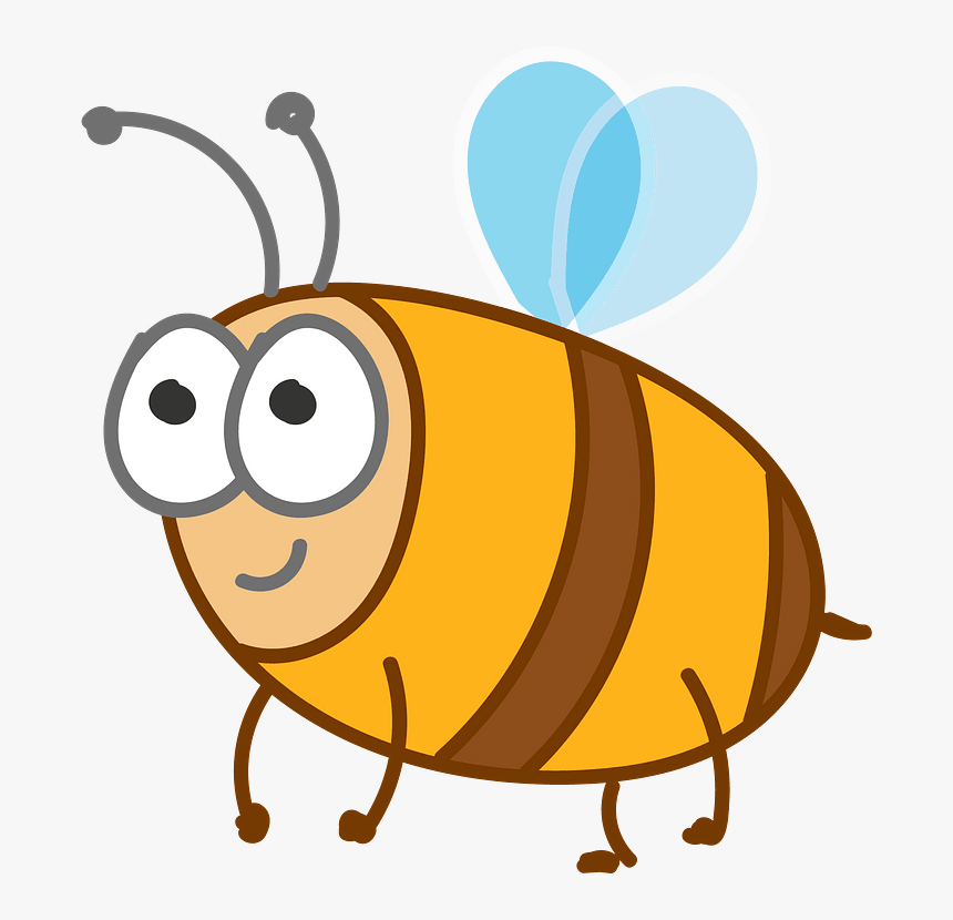 Cute Bee Clipart, HD Png Download, Free Download