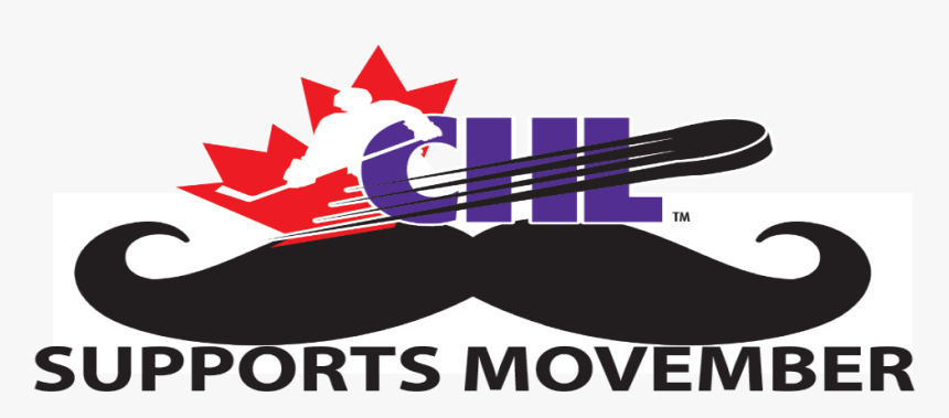 Teams Throughout The Chl Will Be Growing Moustaches - Graphic Design, HD Png Download, Free Download