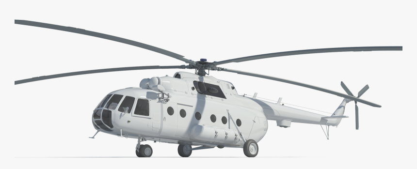 Helicopter - Mil Mi-8, HD Png Download, Free Download