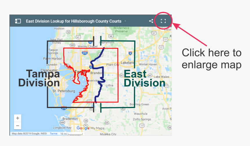 How To Expand The Map Into Larger Version - Map, HD Png Download, Free Download