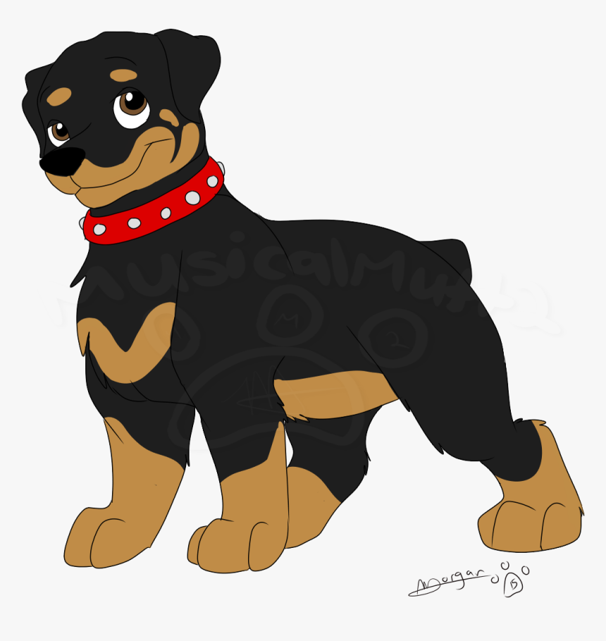 Paw Patrol Rottweiler , Png Download - Rottweiler, Transparent Png, Free Download