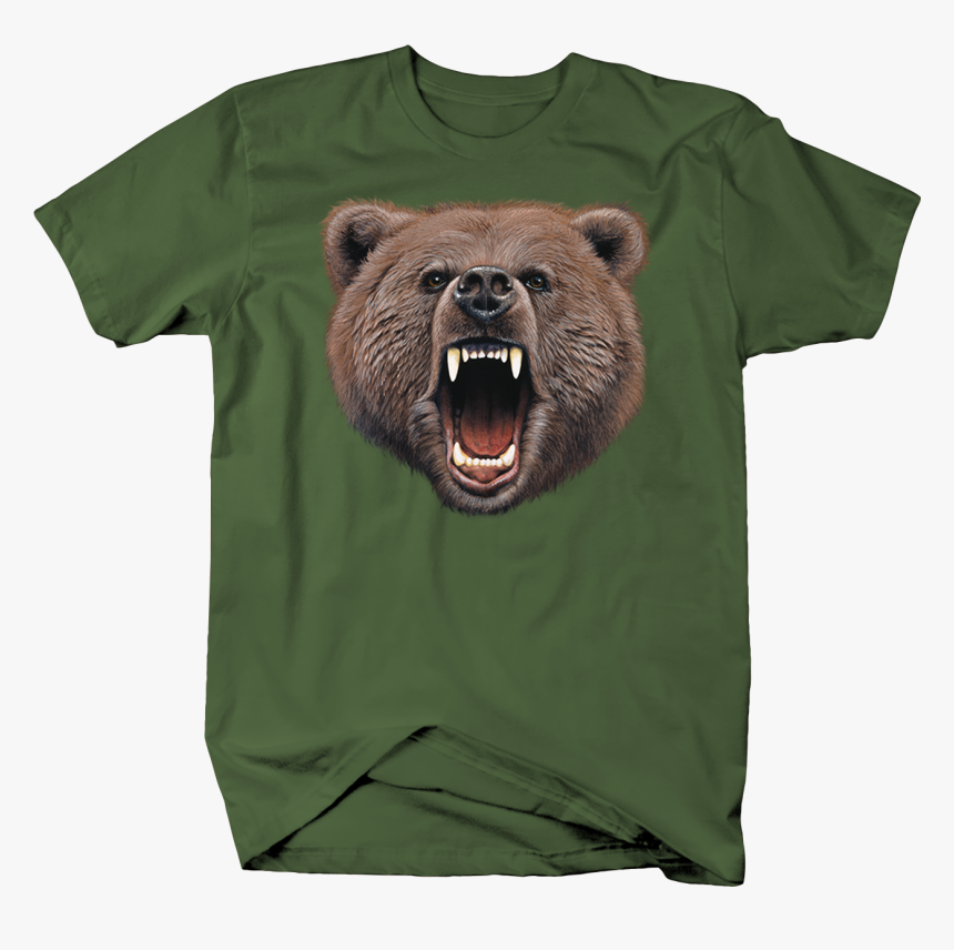 Big Brown Kodiak Bear Face Nature Wildlife Hunting - Romney For President 2020, HD Png Download, Free Download