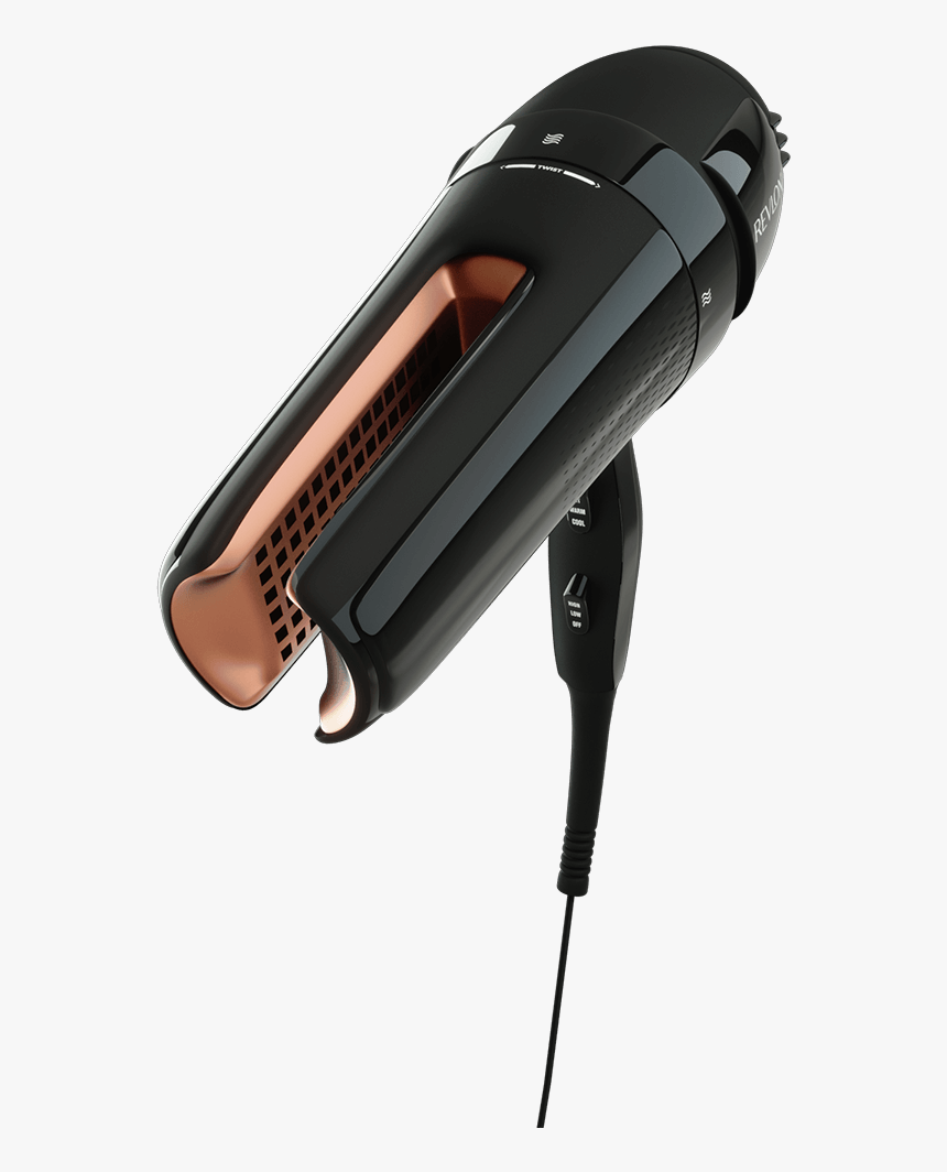 This Revlon Hair Dryer Twists Into Two Blow Drying - Gadget, HD Png Download, Free Download