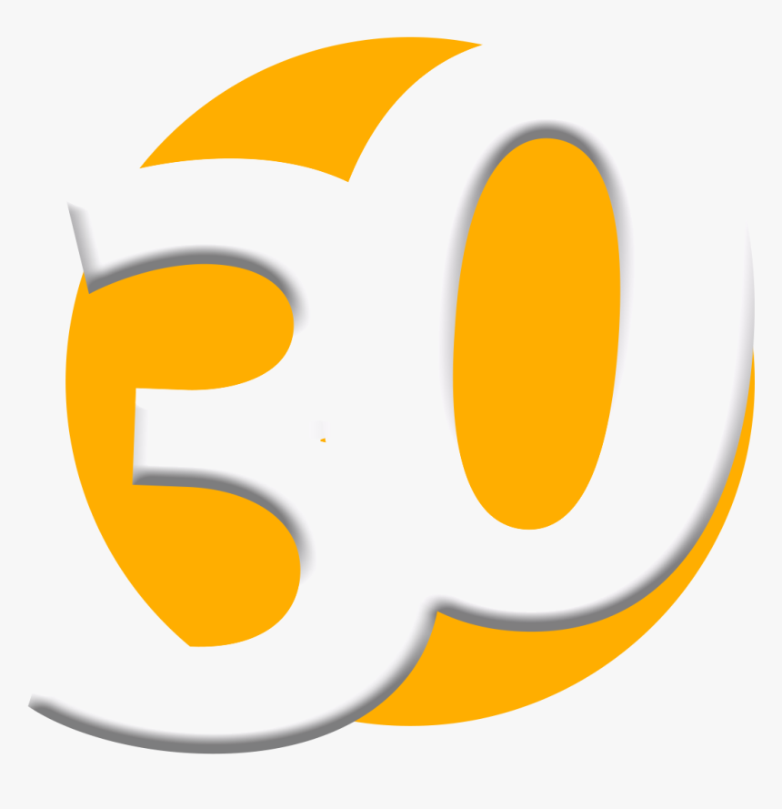 Logo Nos 30 Ans Png - Circle, Transparent Png, Free Download