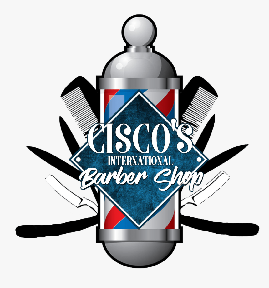 Barbershop logo design. stock vector. Illustration of sign - 119717931
