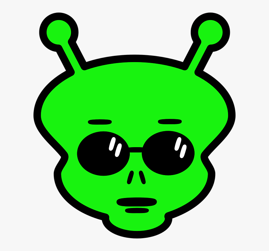 Alien Svg Clip Arts Alien Clip Art Hd Png Download Kindpng