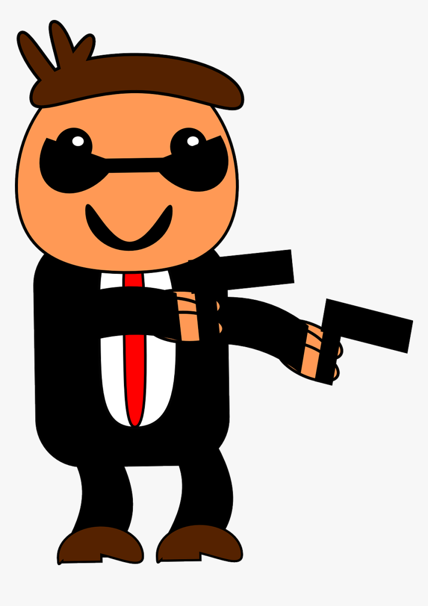 Gangster Mafia Robbery Free Picture - Clipart Spy, HD Png Download, Free Download