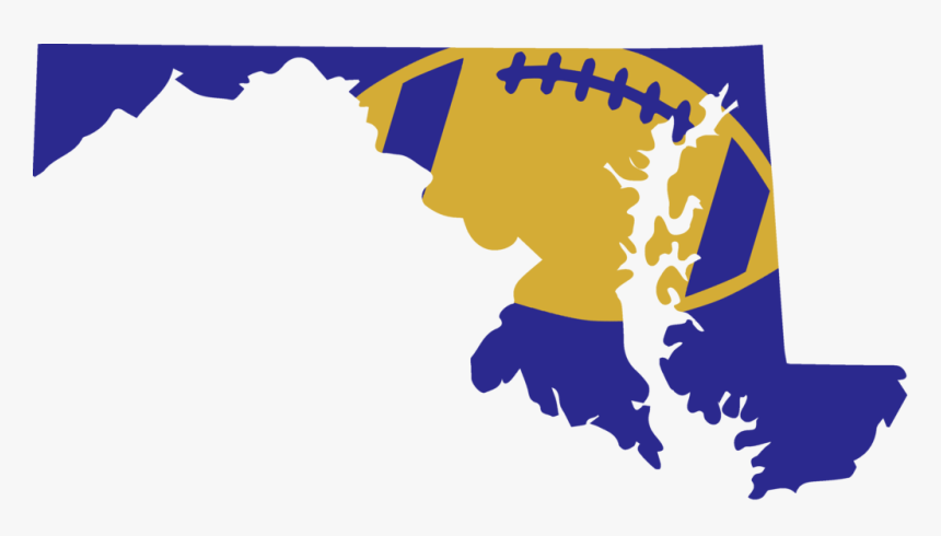 Transparent Nfl Png - Capital Of Maryland On Map, Png Download, Free Download