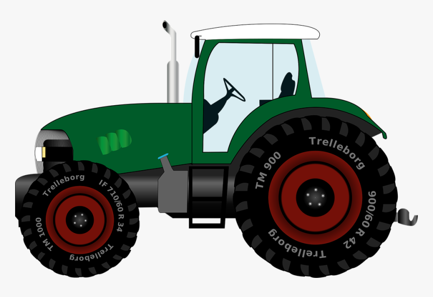 Tractor, Tug, Tractors, Agricultural Machine - Evoked Sets, HD Png Download, Free Download