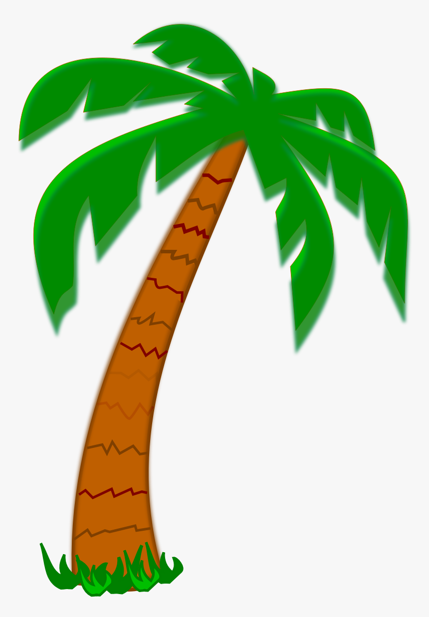 Date Palm Tree Clipart - Chicka Chicka Boom Boom Tree Png, Transparent Png, Free Download