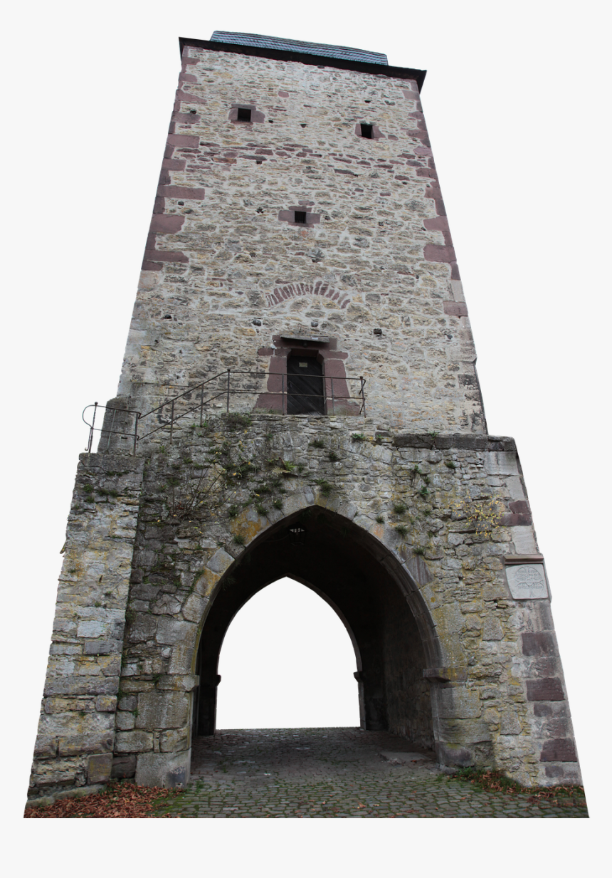 Tower Defensive Tower City Wall - Watchtower Old Png, Transparent Png, Free Download