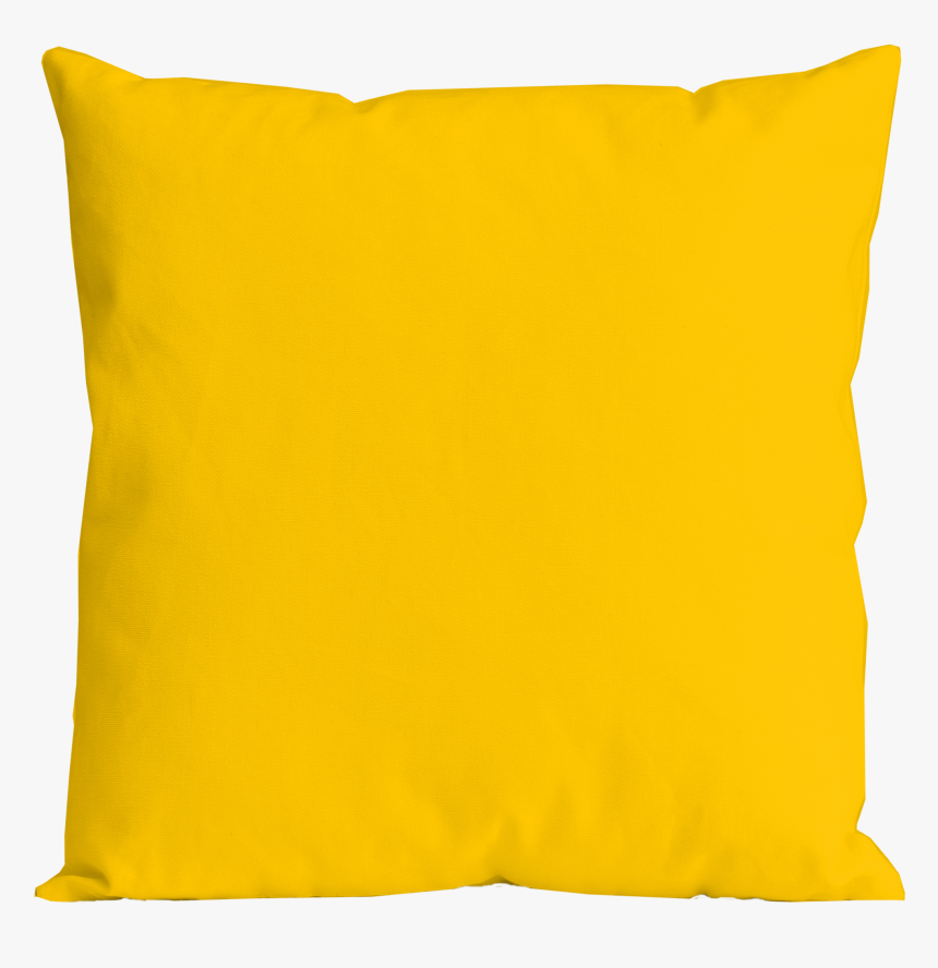 Yellow,pillow,throw - Almohada Amarilla Png, Transparent Png, Free Download