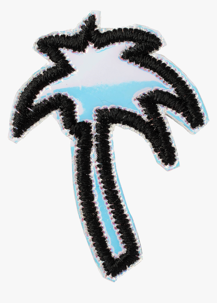 Iridescent Palm Tree Patch - Creative Arts, HD Png Download, Free Download