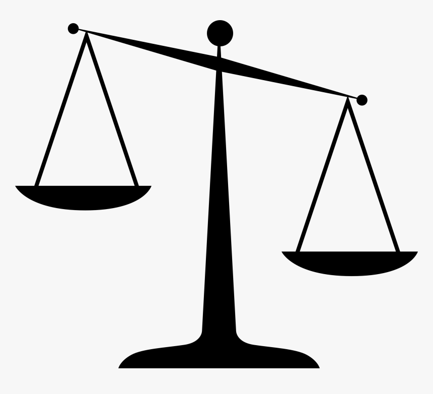 Scales Of Justice Clip Art, HD Png Download, Free Download