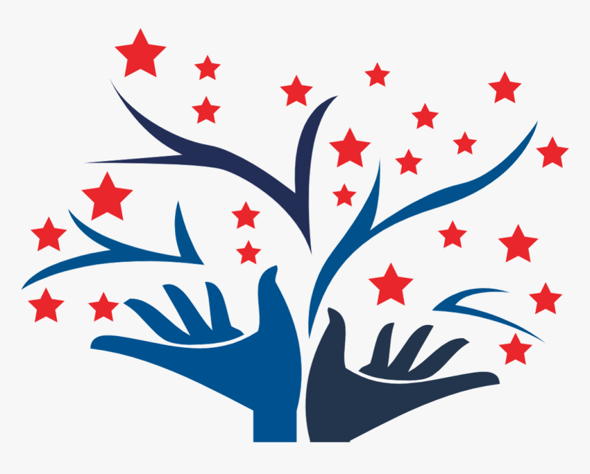 Darren Drake Foundation - Hands With Stars Logo, HD Png Download, Free Download