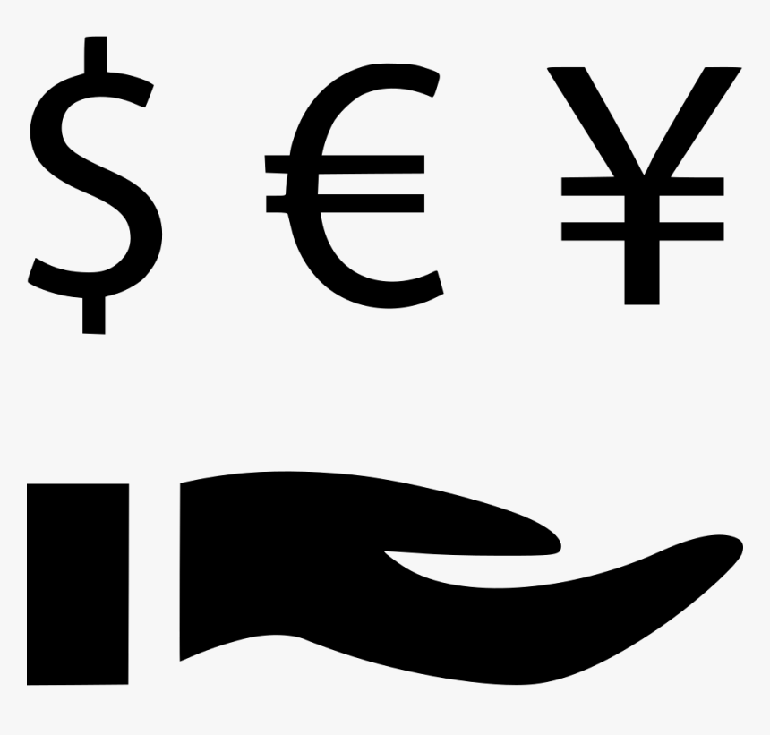 Dollar Clipart Yen - Dollar Euro Yen Icon, HD Png Download, Free Download