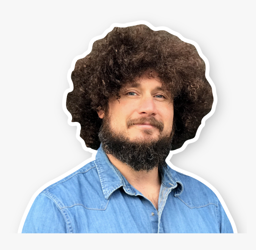 Trent Bob Ross - Lace Wig, HD Png Download, Free Download