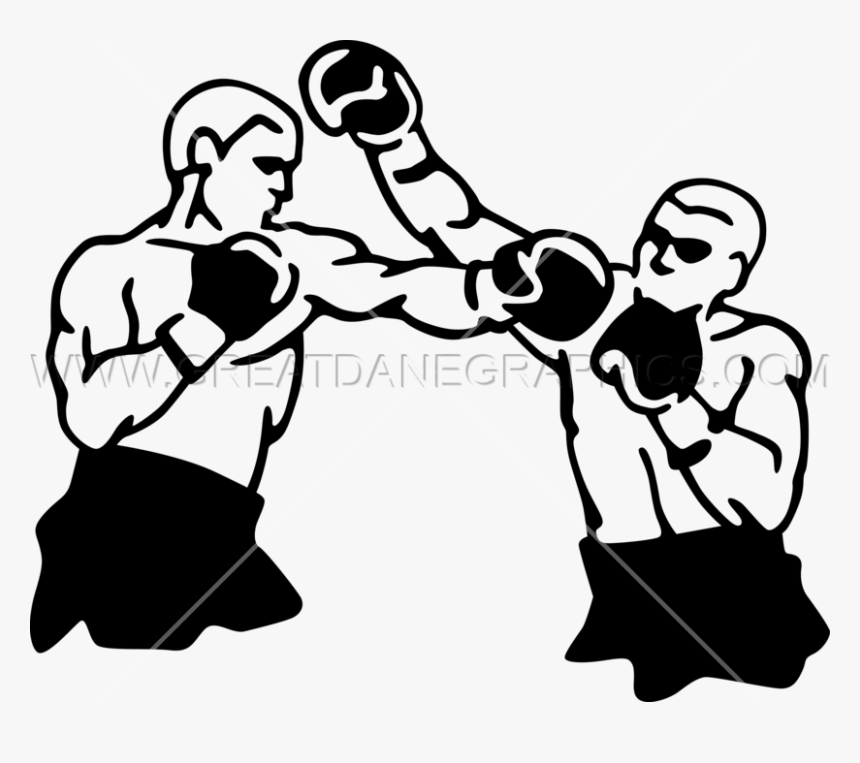 Drawing Sports Boxer - Boxing Match Clip Art, HD Png Download, Free Download