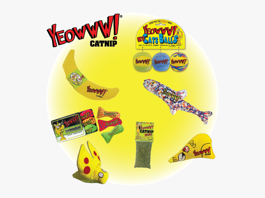 Floppycats Yeowww Giveaway Prize Pack 10th Anniversairy - Banana, HD Png Download, Free Download