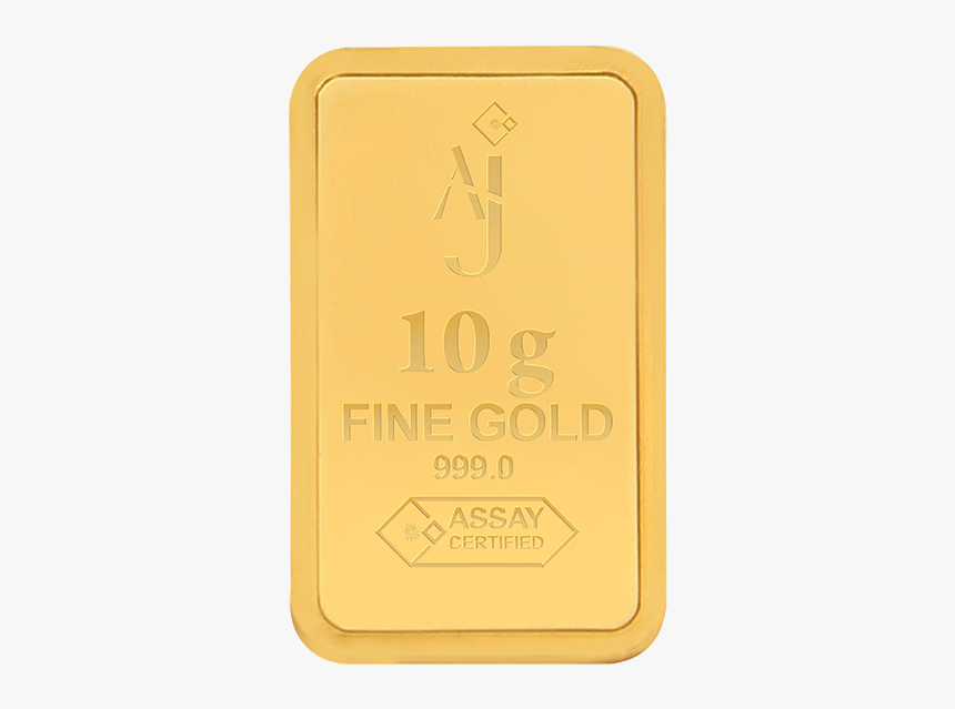 10 G Minted Gold Bar, HD Png Download, Free Download