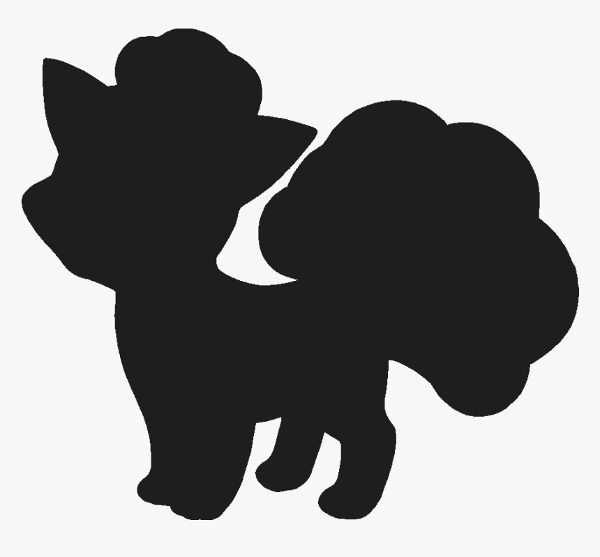 Shih Tzu Dog Silhouette , Png Download - Vulpix Png, Transparent Png, Free Download