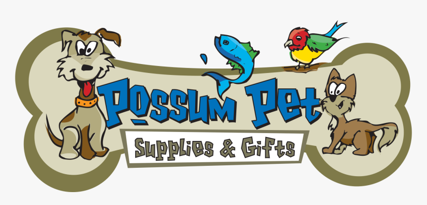 Possum Pet Supplies Gifts Logo Cartoon HD Png Download kindpng