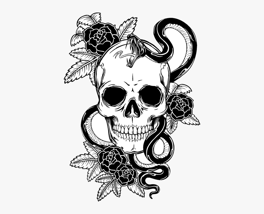Skull Tattoo Free PNG Image - PNG All | PNG All