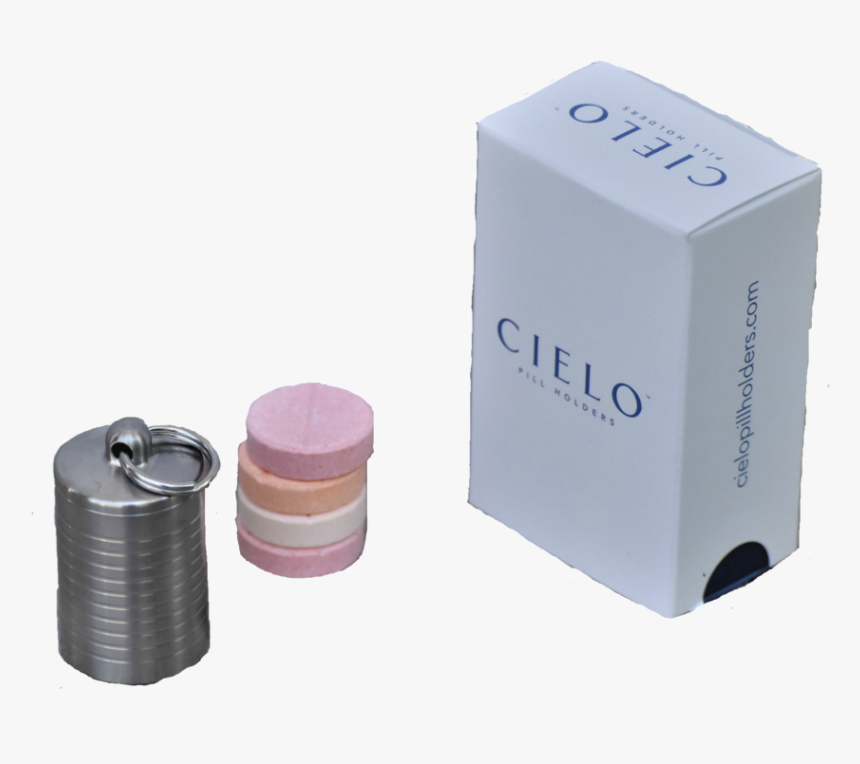 Cielo Stainless Steel Glucose Tab Holder - Box, HD Png Download, Free Download