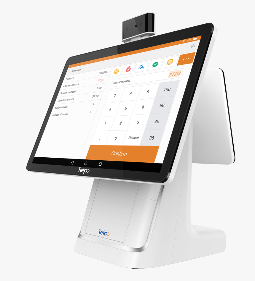 Face And Voice Recognition Ai Cash Register - Gadget, HD Png Download, Free Download