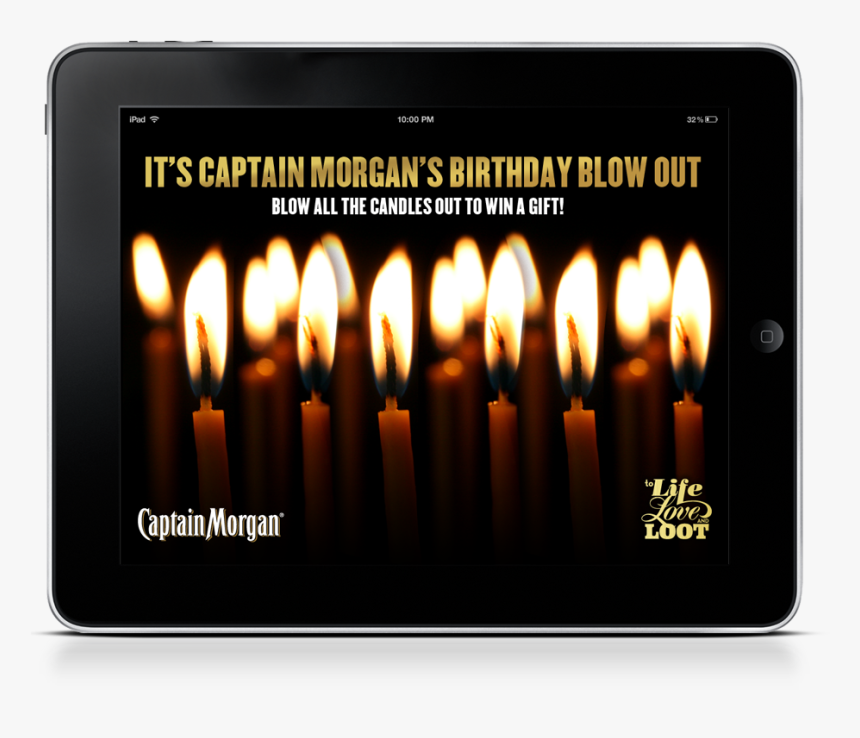 Cm Ipad Birthday - Flame, HD Png Download, Free Download