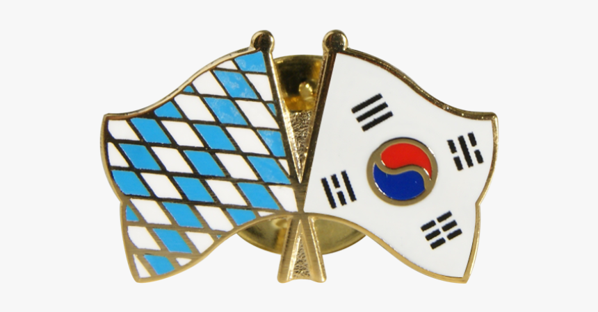 South Korea Friendship Flag Pin, Badge - Emblem, HD Png Download, Free Download