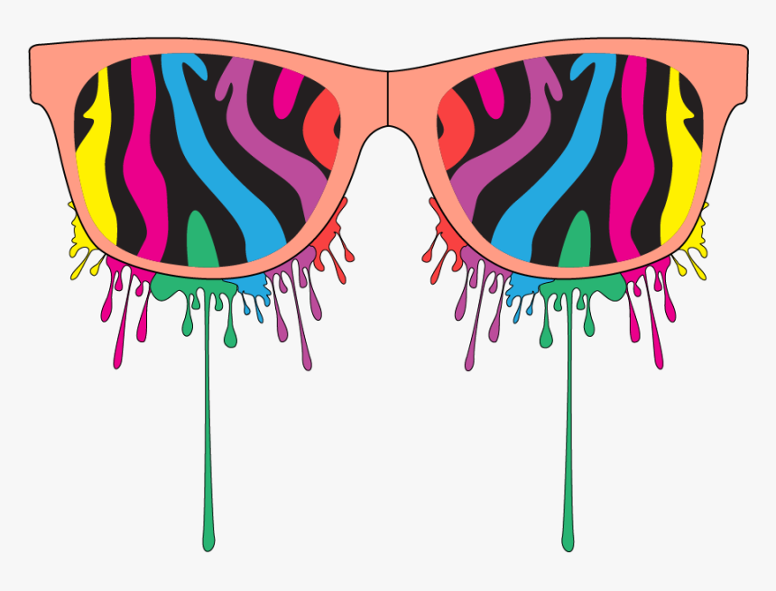 #grimeart #grime #glasses #eyes #color 
#scsunglasses, HD Png Download, Free Download