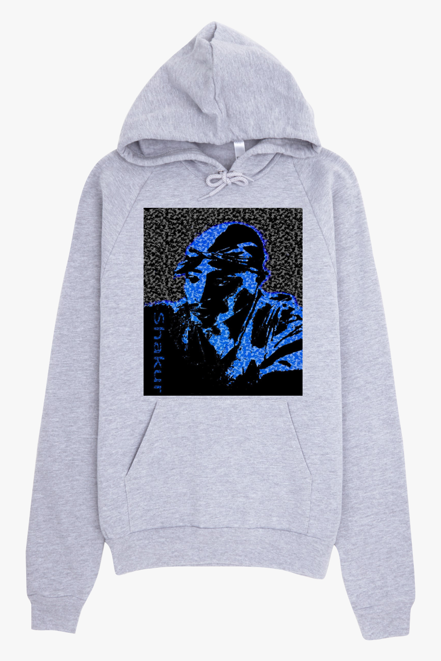 Tupac Shakur Blue Splatter Tupac Shakur Gold Blast - Hoodie, HD Png Download, Free Download