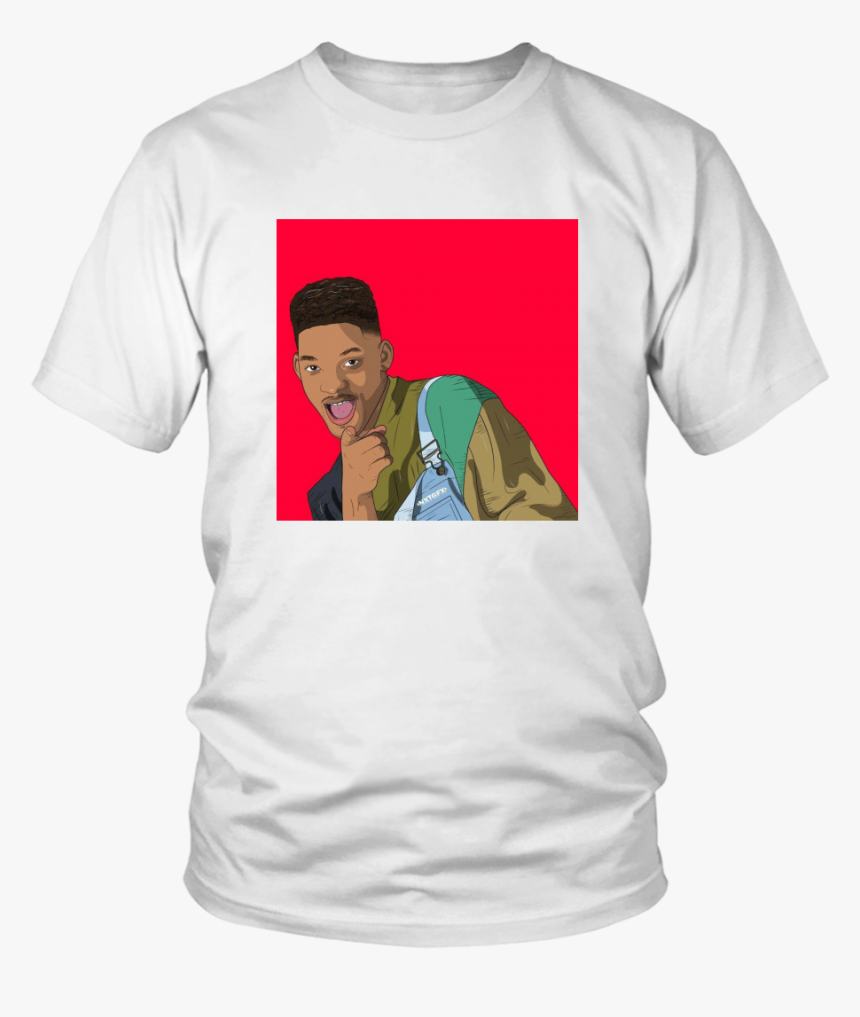 Fresh Prince T-shirt - Kurt Cobain Shirt, HD Png Download, Free Download