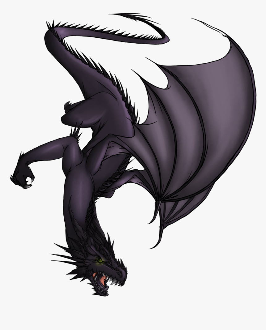 Black Dragon By Polarity - Illustration, HD Png Download, Free Download