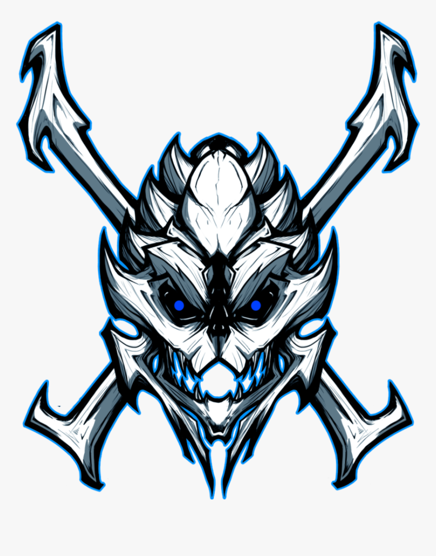 Mass Effect Turian Skull , Png Download - Lion Skull And Crossbones, Transparent Png, Free Download