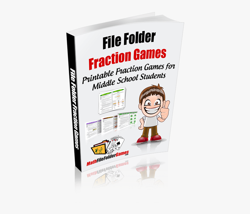 File Folder Fraction Games - Cartoon, HD Png Download, Free Download