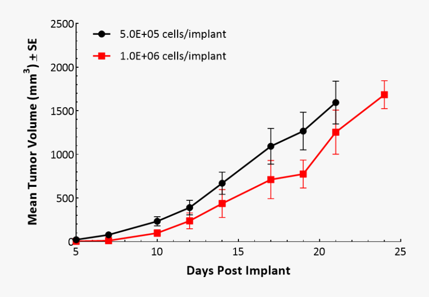 Murine Thymic Lymphoma Growth Chart - Plot, HD Png Download, Free Download