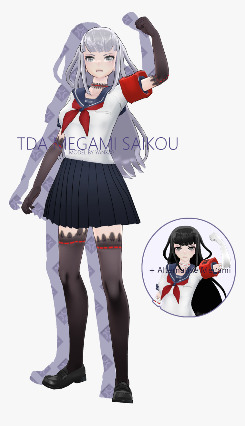 Tda Megami Saikou - Megami Saikou Mmd Dl, HD Png Download, Free Download