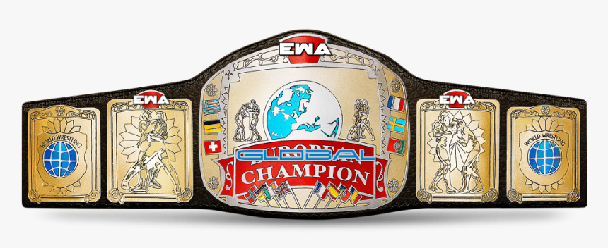 Belt Transparent Progress World Championship - Wwe European Championship Wikia, HD Png Download, Free Download