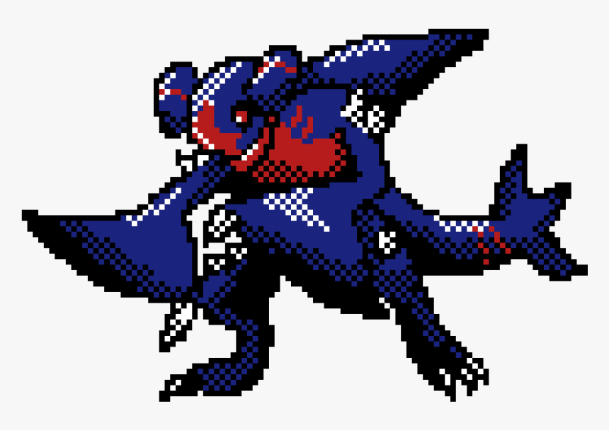 Garchomp Gen 1 Sprite, HD Png Download, Free Download