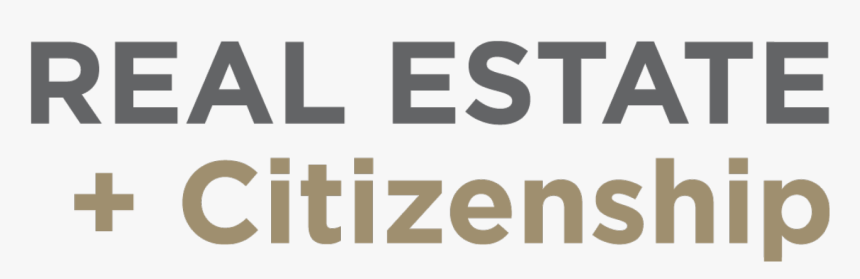 Citizenship By Investment In Real Estate - Tan, HD Png Download, Free Download