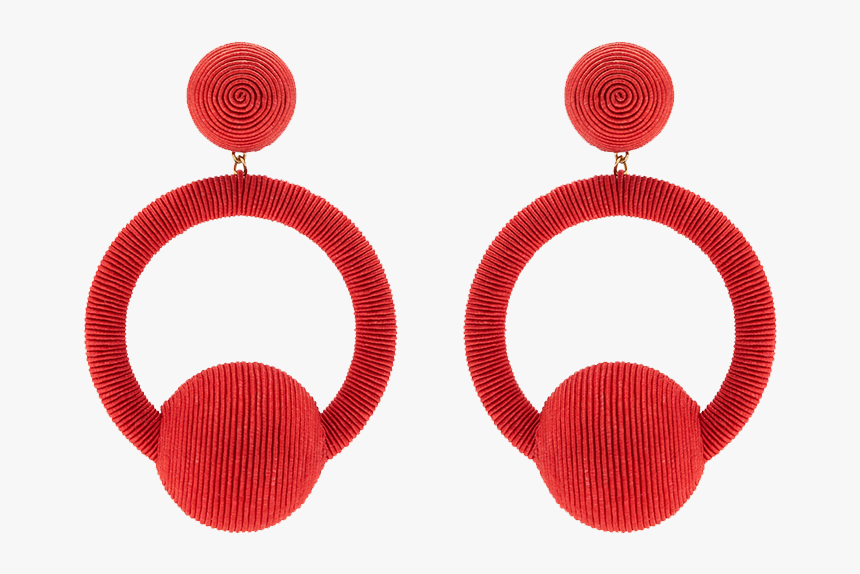 Linda Hoop Drop Earrings - Earrings, HD Png Download, Free Download